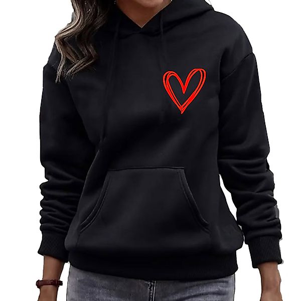 Banco Hoodie Damen Hoodie Love Liebe günstig online kaufen