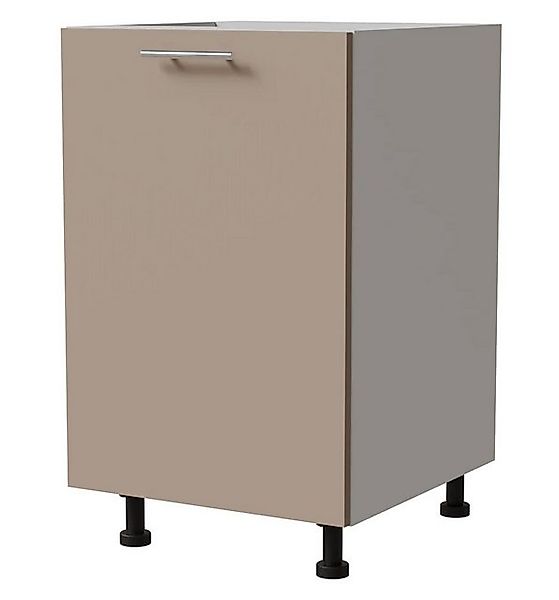 Feldmann-Wohnen Unterschrank Brerra (D1D/50, 1-türig (Holztür), 1 Einlegebo günstig online kaufen