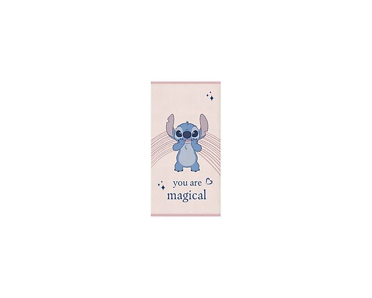 Disney Duschtuch Stitch Mädchen, Frottee (1-St), Handtuch, Badehandtuch, Ba günstig online kaufen
