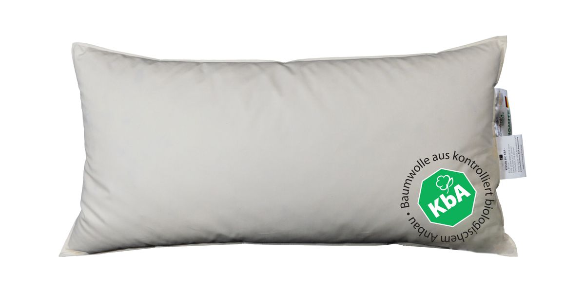 Vitaschlaf Gänsedaunenkopfkissen Vitaschlaf® Daunenkissen 100% Gänsedaune, günstig online kaufen