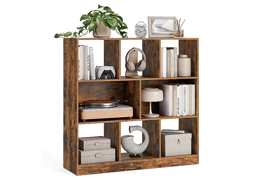 VASAGLE Bücherregal, Regal, Würfelregal, Standregal, 8 offene Fächer günstig online kaufen