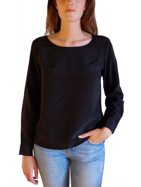 Posh Gear Seidenbluse Damen Bluse Rotondoseta günstig online kaufen