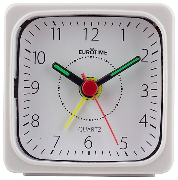 EUROTIME Quarzwecker EUROTIME Quarzwecker mit Schrittsekunde, Weckwiederhol günstig online kaufen