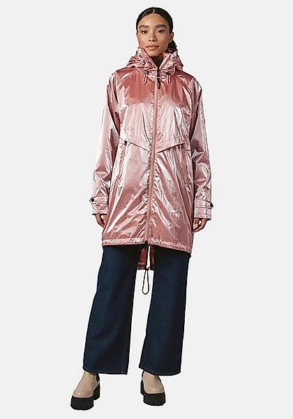 Ragwear Langmantel "Frodik Shine", oversized Damen Parka im Metallic-Look günstig online kaufen