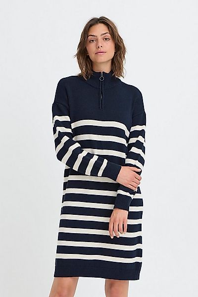 OXMO Strickkleid OXFsanva Modisches Troyer-Strickleid günstig online kaufen