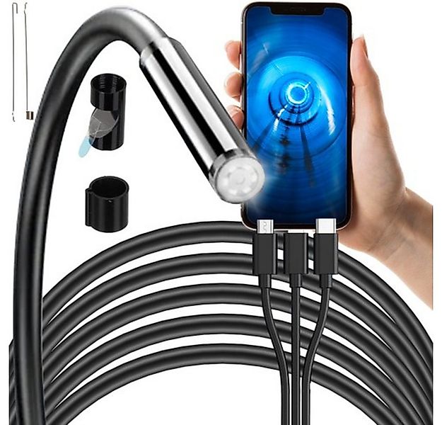 BIGSTREN Endoskop LED Kamera Inspektionskamera (HD, Kabel, 2 Meter Kabel, I günstig online kaufen