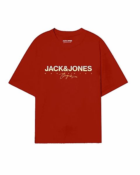 Jack & Jones Print-Shirt "JORCANGGU TEE SS CREW NECK FST", mit Logoprint günstig online kaufen