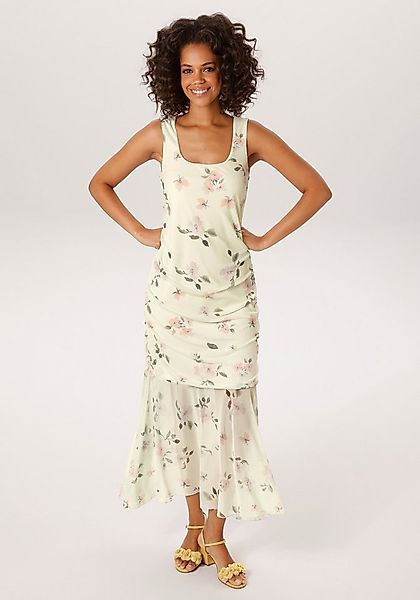 Aniston CASUAL Sommerkleid mit pastellfarbenem Blumendruck - NEUE KOLLEKTIO günstig online kaufen