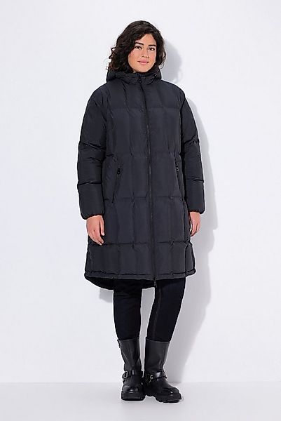 Ulla Popken Steppmantel HYPRAR Leichtstepp-Mantel Kapuze günstig online kaufen