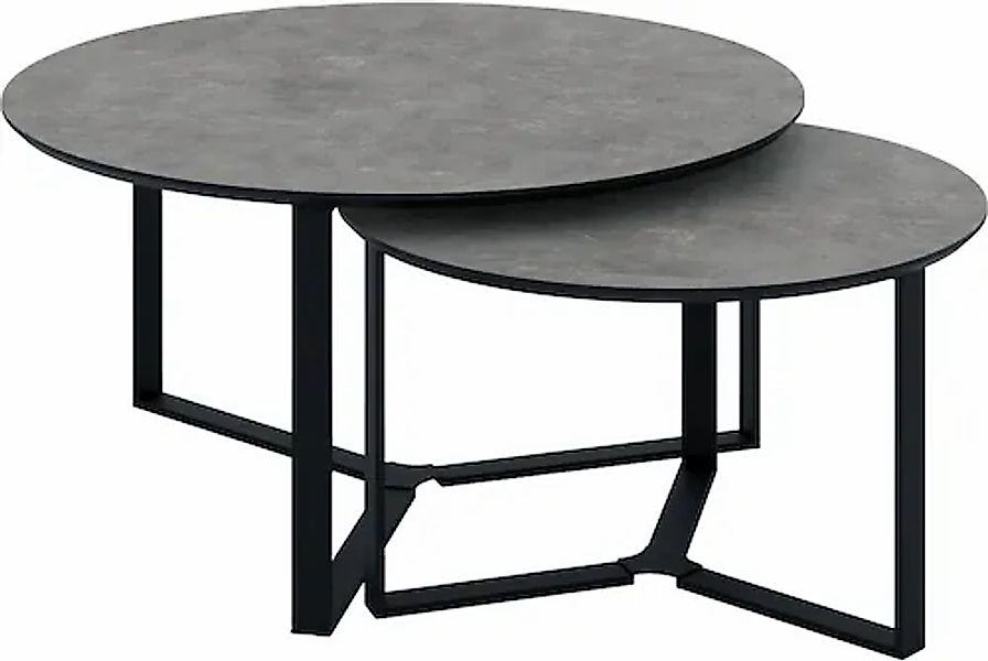 HELA Couchtisch »MASSA« Set, 2 Stk. tlg. günstig online kaufen