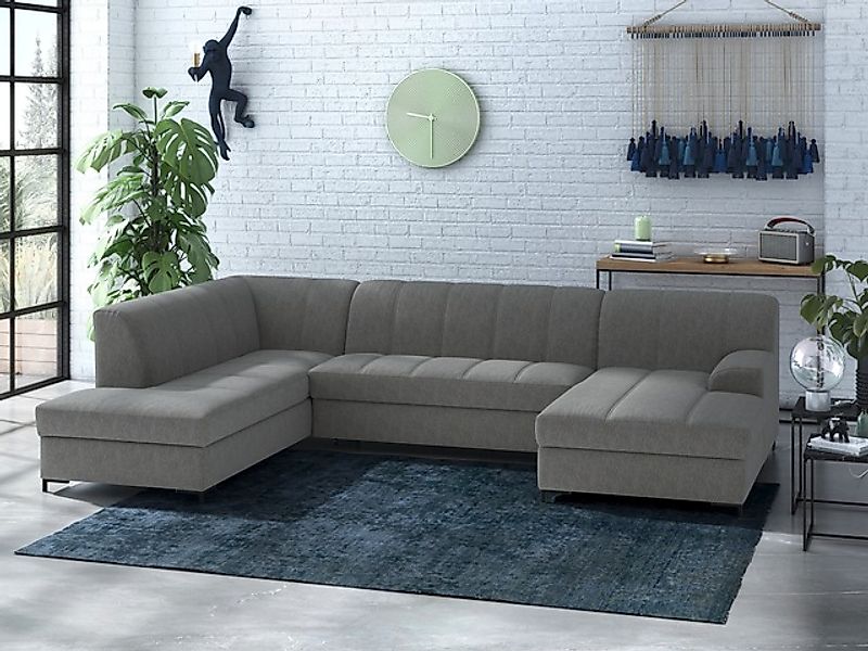 Home affaire Wohnlandschaft »Balme, moderne Formensprache, zeitloses Design günstig online kaufen