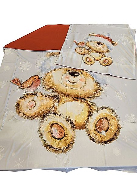 QVC Wendebettwäsche WINTERENGEL Wendebettwäsche Winterteddy Mikrofaser Flan günstig online kaufen