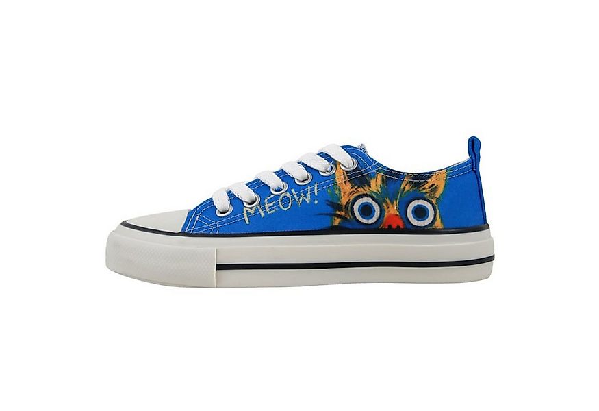 DOGO Liria Low-Top Sneaker Meow Attack Damen Sneaker Ballerina Handgefertig günstig online kaufen