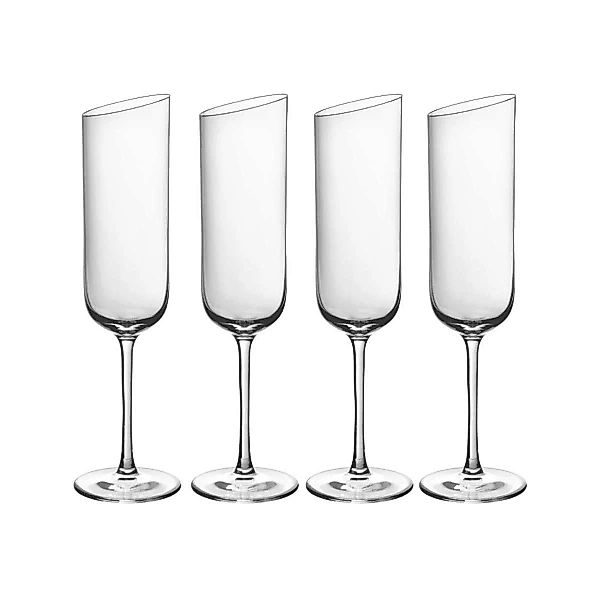 Villeroy & Boch NewMoon Sektkelch Glas Set 4-tlg. 170 ml günstig online kaufen