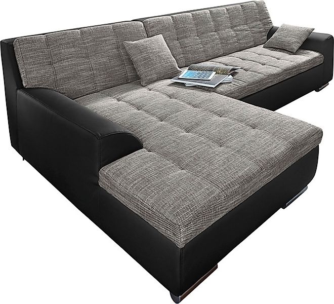 DOMO collection Ecksofa »Treviso viele Bezüge, auch in Cord, L-Form, B/T/H: günstig online kaufen