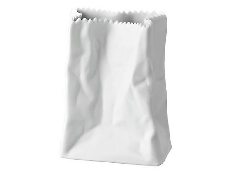 Rosenthal Dekovase Tütenvase Weiss 9 cm (Vasen), Vasen günstig online kaufen