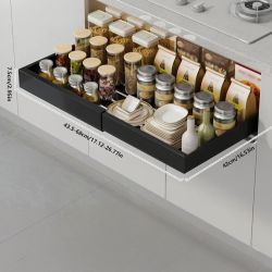 GarveeMore Küchenorganizer-Set Ausziehbarer Schrank-Organizer, Auszug Auszi günstig online kaufen
