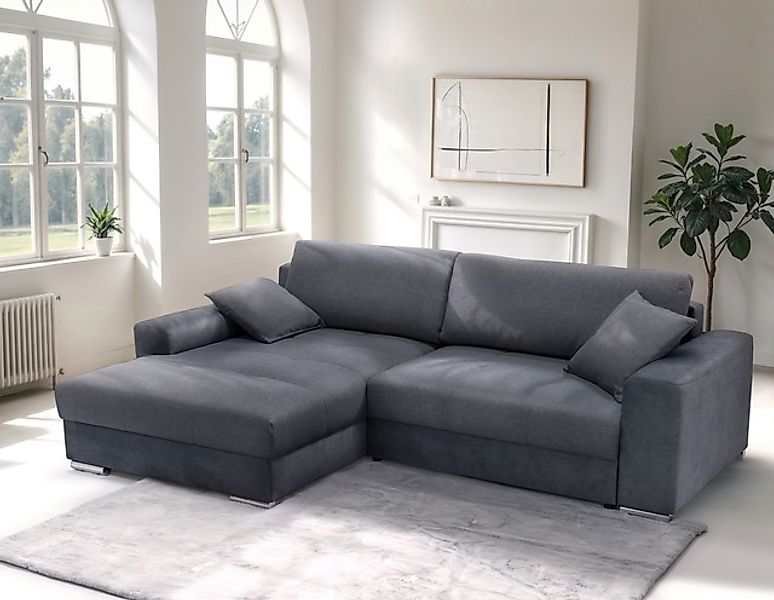 exxpo - sofa fashion Ecksofa »Larnaca, inkl. Bettfunktion & Bettkasten, beq günstig online kaufen
