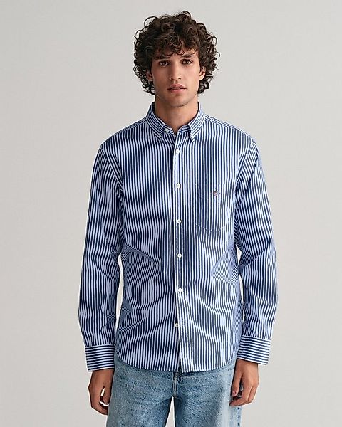 Gant Langarmhemd REG POPLIN STRIPE SHIRT günstig online kaufen