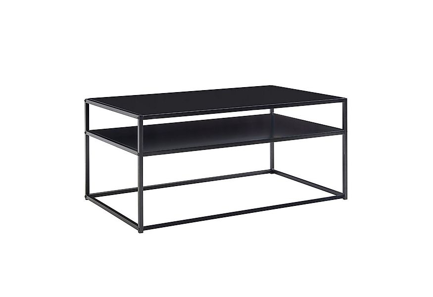 Wohnling Couchtisch WL6.601 100x60x45 cm Metall Wohnzimmertisch Sofatisch T günstig online kaufen