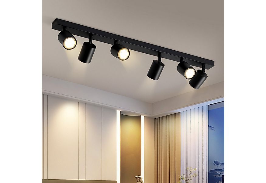 ZMH LED Deckenstrahler Modern Deckenleuchte- GU10 Drehbar Wandstrahler 350° günstig online kaufen