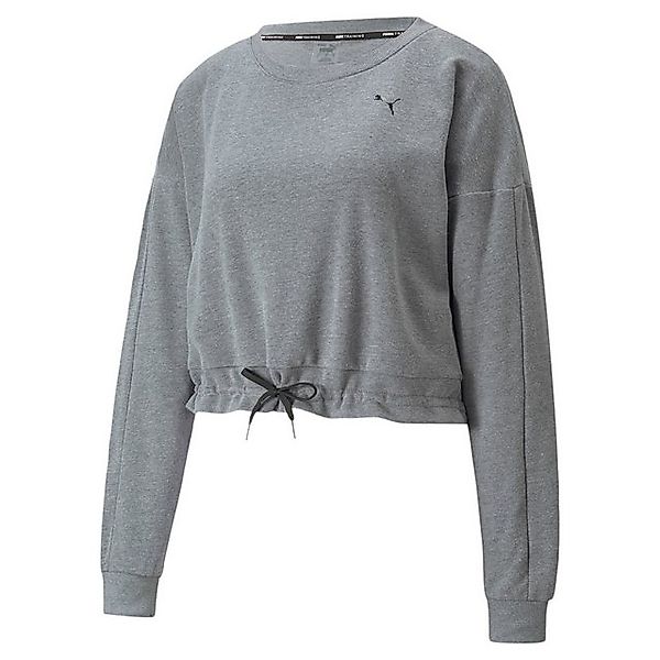 PUMA Fleecepullover Puma Damen Pullover Train French Terry Crew 521622 günstig online kaufen