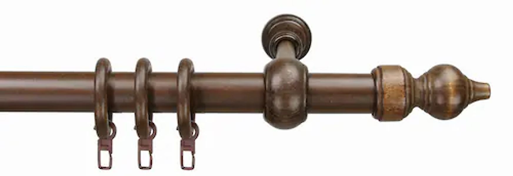 Liedeco Gardinenstange »Thüringen« Ø 28 mm 1 läufig-läufig Fixmaß günstig online kaufen