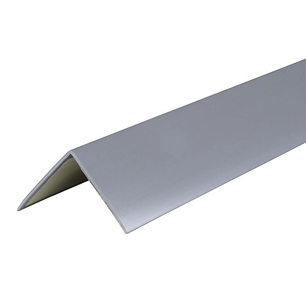 Dalsys Winkelprofil (Winkelprofil selbstklebend PVC 30x30mm, 100cm Grau Eck günstig online kaufen