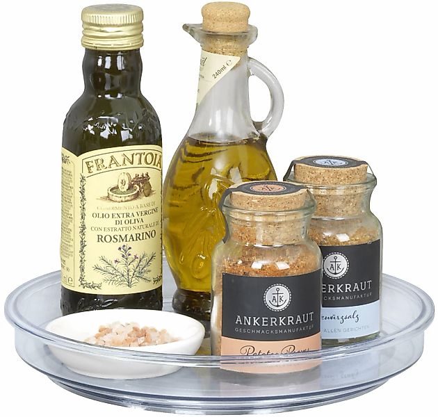 WENKO Aufbewahrungssystem "Victoria" Set, drehbares Tablett, Ø 24 cm, 2 Stk günstig online kaufen