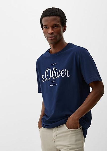 s.Oliver Kurzarmshirt Labelshirt aus Jersey günstig online kaufen