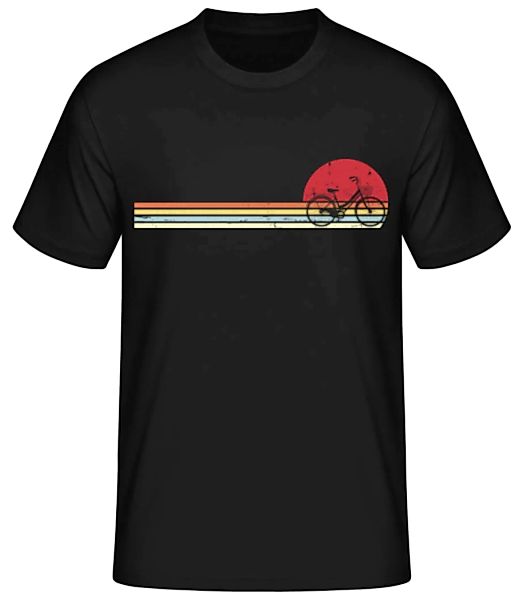 Retro Sunset Bicycle · Männer Basic T-Shirt günstig online kaufen