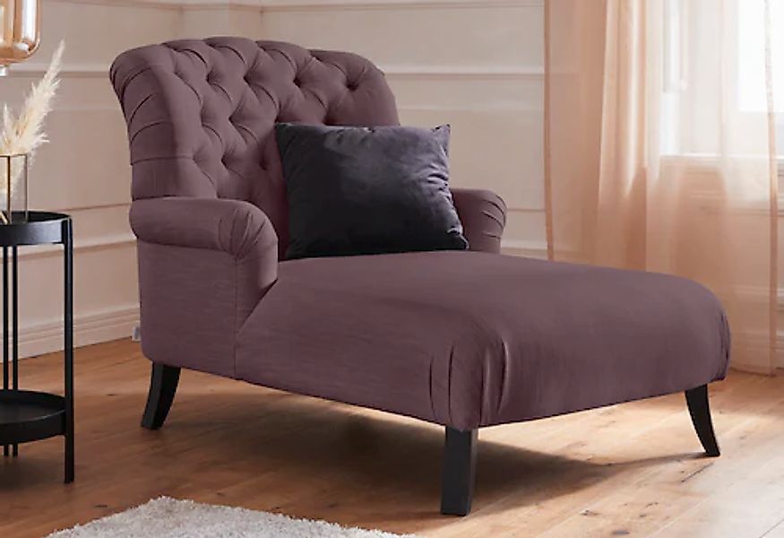 Home affaire Loveseat »Amiens Sessel Loungesessel« mit wunderschöner Knopfh günstig online kaufen