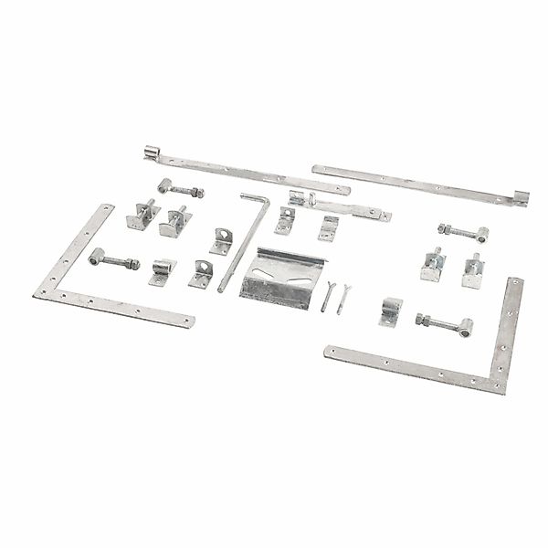 Doppeltor Silence Nadelholz Umbragrau 200 cm x 140 cm günstig online kaufen