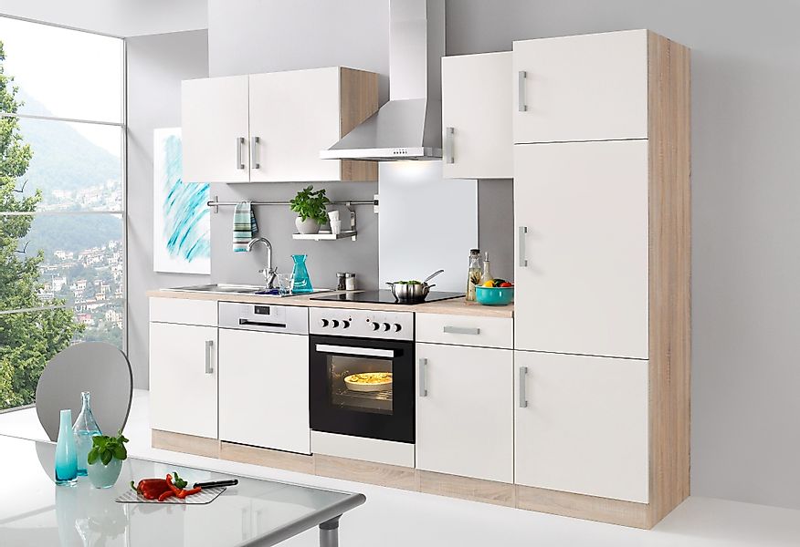 KOCHSTATION Küchenzeile KS-Toronto, Breite 280 cm, günstig online kaufen