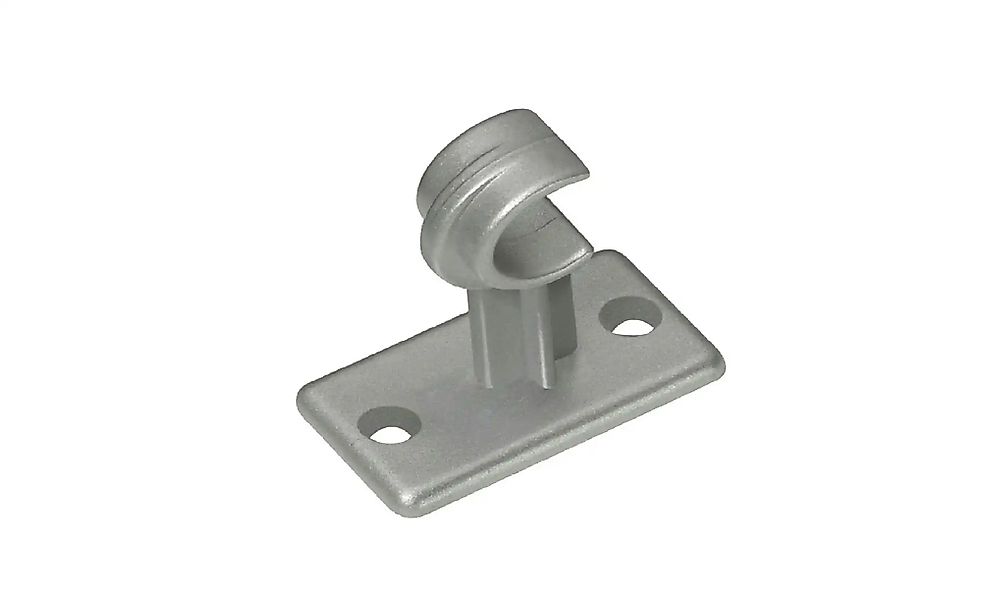 Mydeco Caféhausstange Träger   ¦ silber ¦ Aluminium ¦ Maße (cm): B: 3,2 H: günstig online kaufen