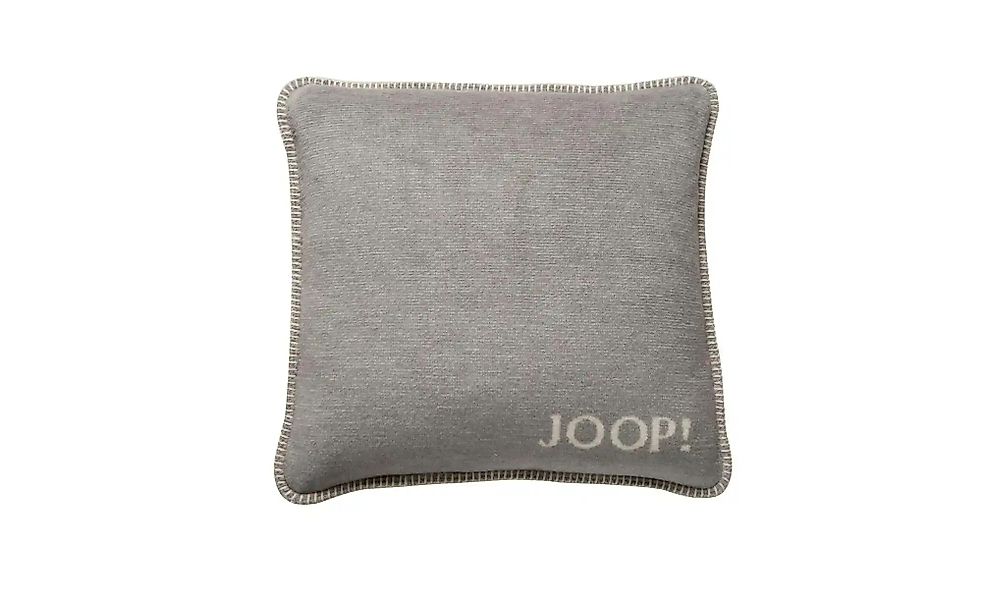 JOOP! Kissen Melange Doubleface   ¦ silber ¦ Maße (cm): B: 50 H: 1 Dekokiss günstig online kaufen