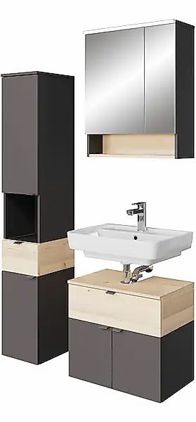 Saphir Badmöbel-Set »Quickset 394«, (Komplett-Set, 3 St.) günstig online kaufen