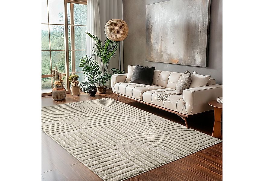 Carpettex Designteppich Skandinavischer Boho, Rechteckig, Höhe: 8 mm, Teppi günstig online kaufen