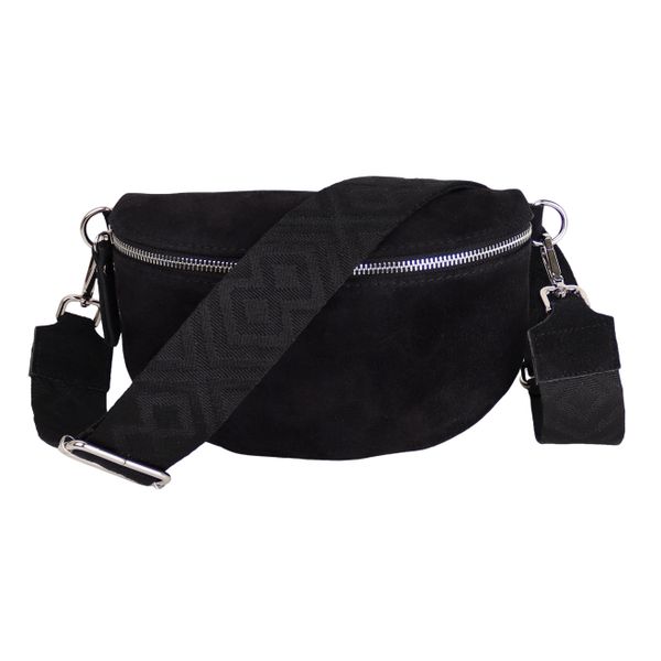 MIRROSI Bauchtasche Damen, Veloursleder, Made in günstig online kaufen