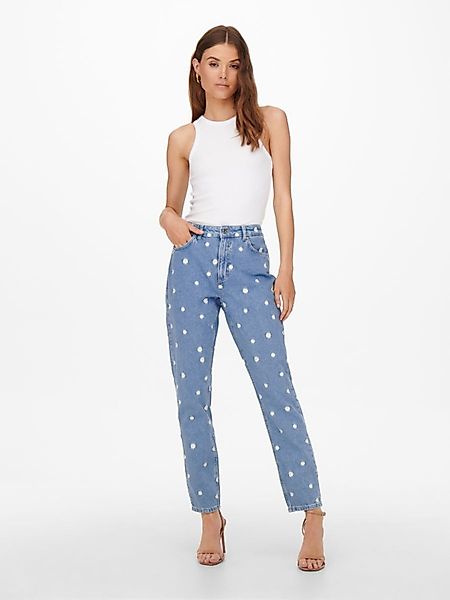 ONLY 7/8-Jeans (1-tlg) Stickerei günstig online kaufen