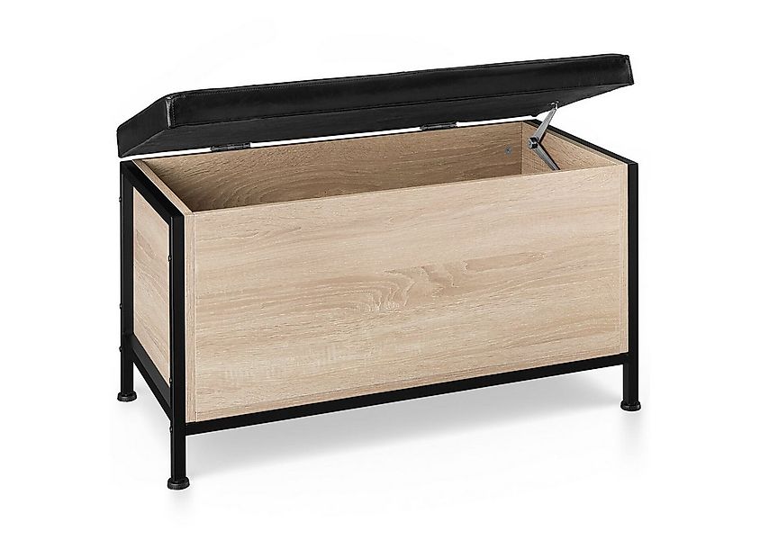 tectake Sitzhocker Sitztruhe, Industrial Style günstig online kaufen