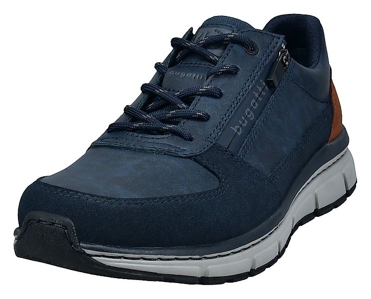 bugatti Keilsneaker, Freizeitschuh, Halbschuh, Schnürer, Kontrastbesatz an günstig online kaufen