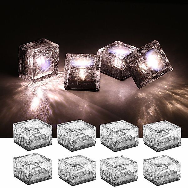 WILGOON LED Solarleuchte LED Solar Bodenleuchten günstig online kaufen