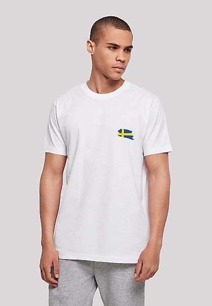 F4NT4STIC T-Shirt "Schweden Flagge Sweden" Print günstig online kaufen