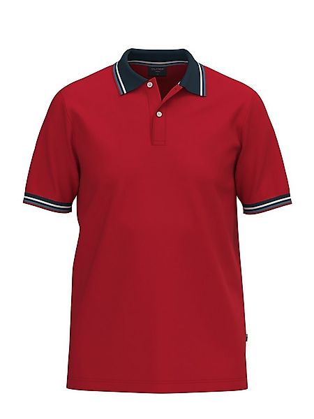 OLYMP Poloshirt Casual farbliche Kontrast-Details günstig online kaufen