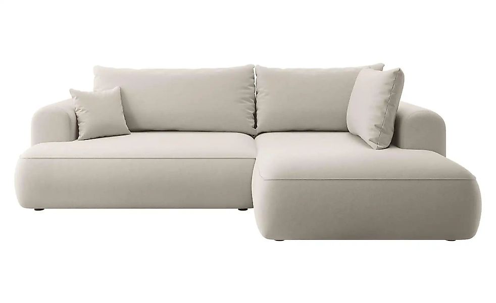 Ecksofa  Ovo ¦ creme ¦ Maße (cm): B: 262 H: 95 Polstermöbel > Sofas > Eckso günstig online kaufen