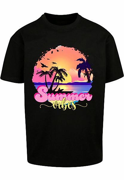 Merchcode T-Shirt "Merchcode Herren Summer Vibes Sunset Heavy Oversized Tee günstig online kaufen