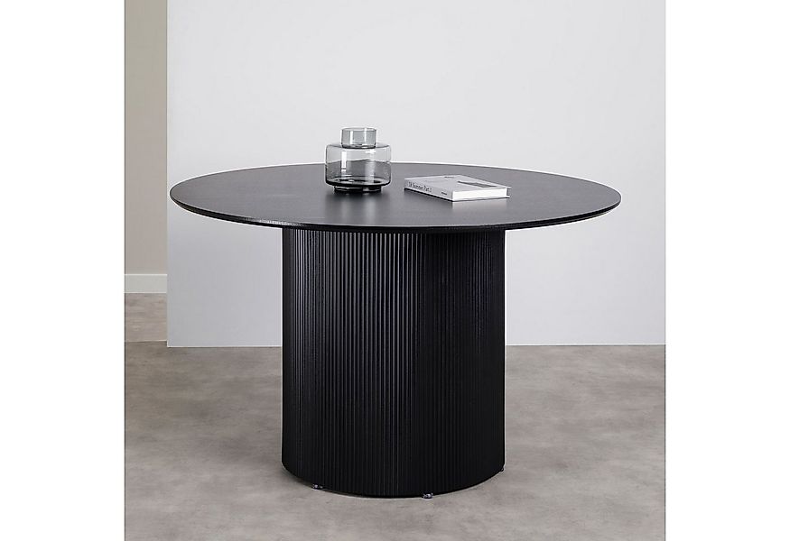 IDIMEX Esstisch VIANNEY, Design Esstisch rund 120cm Metallfuß und Tischplat günstig online kaufen