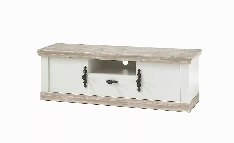 Lowboard  Roble ¦ weiß ¦ Maße (cm): B: 156 H: 44 Kommoden & Sideboards > Lo günstig online kaufen