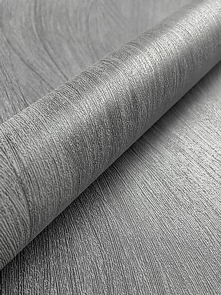 Newroom Vliestapete, Grau Tapete Modern Streifen günstig online kaufen